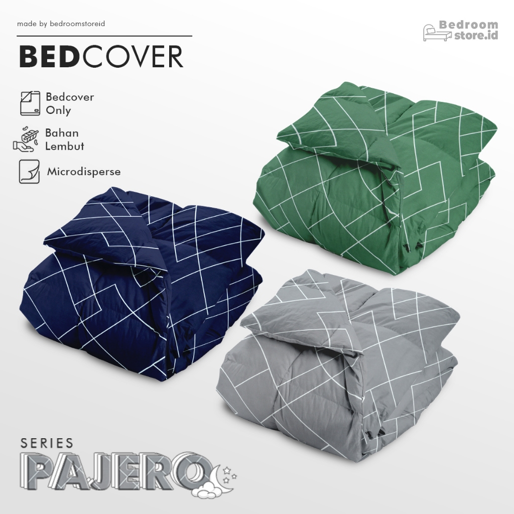 Bedcover Only (SELIMUT SAJA) Pajero Series Size 120x220 150x220 180x220 200x220