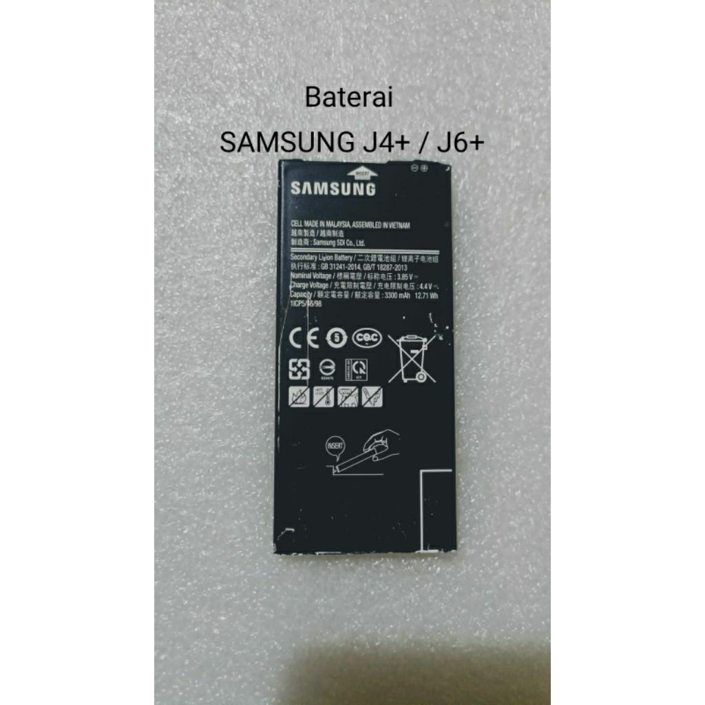 Baterai battery j4+ j6+ j7 prime A710