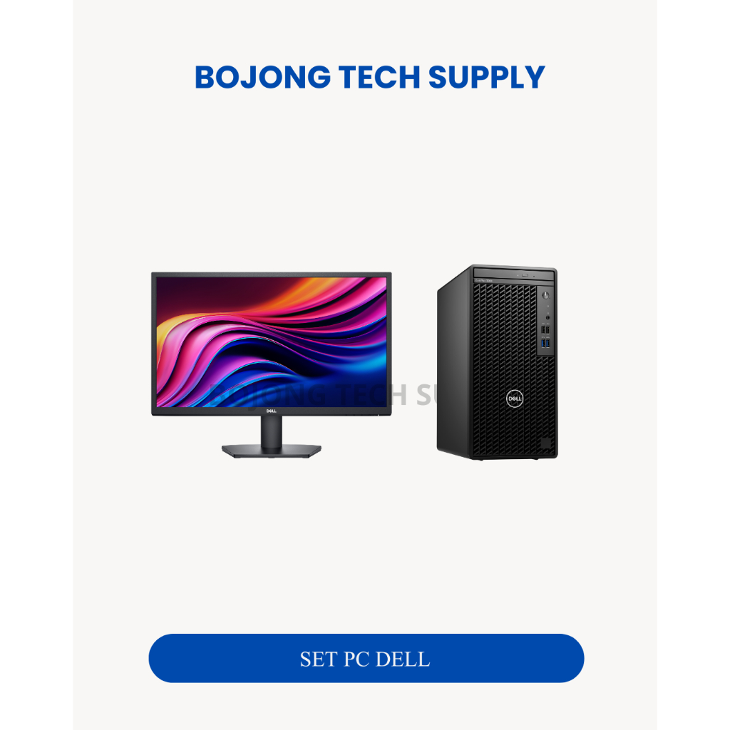 1 SET PC + MONITOR DELL - 1 SET KOMPUTER DELL