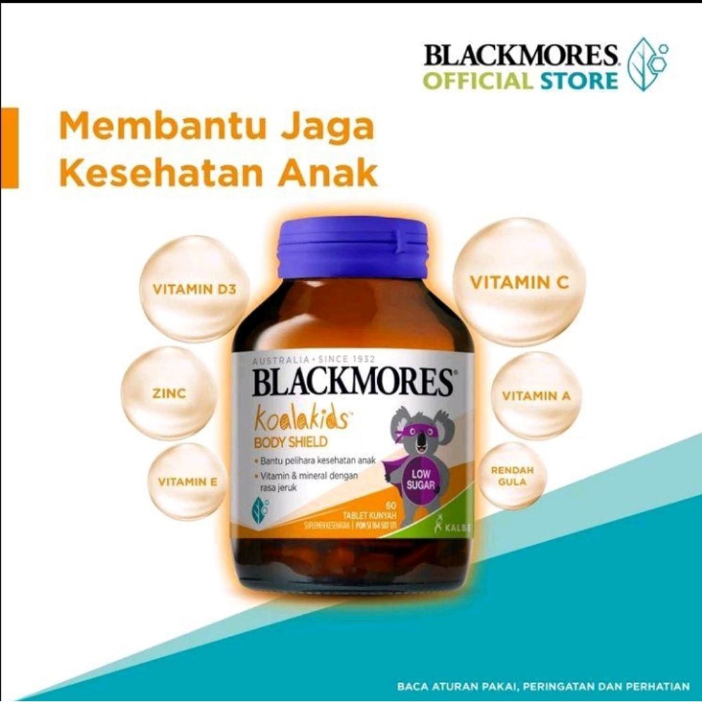 BLACKMORES KOALA KIDS BODY SHIELD Vitamin Anak