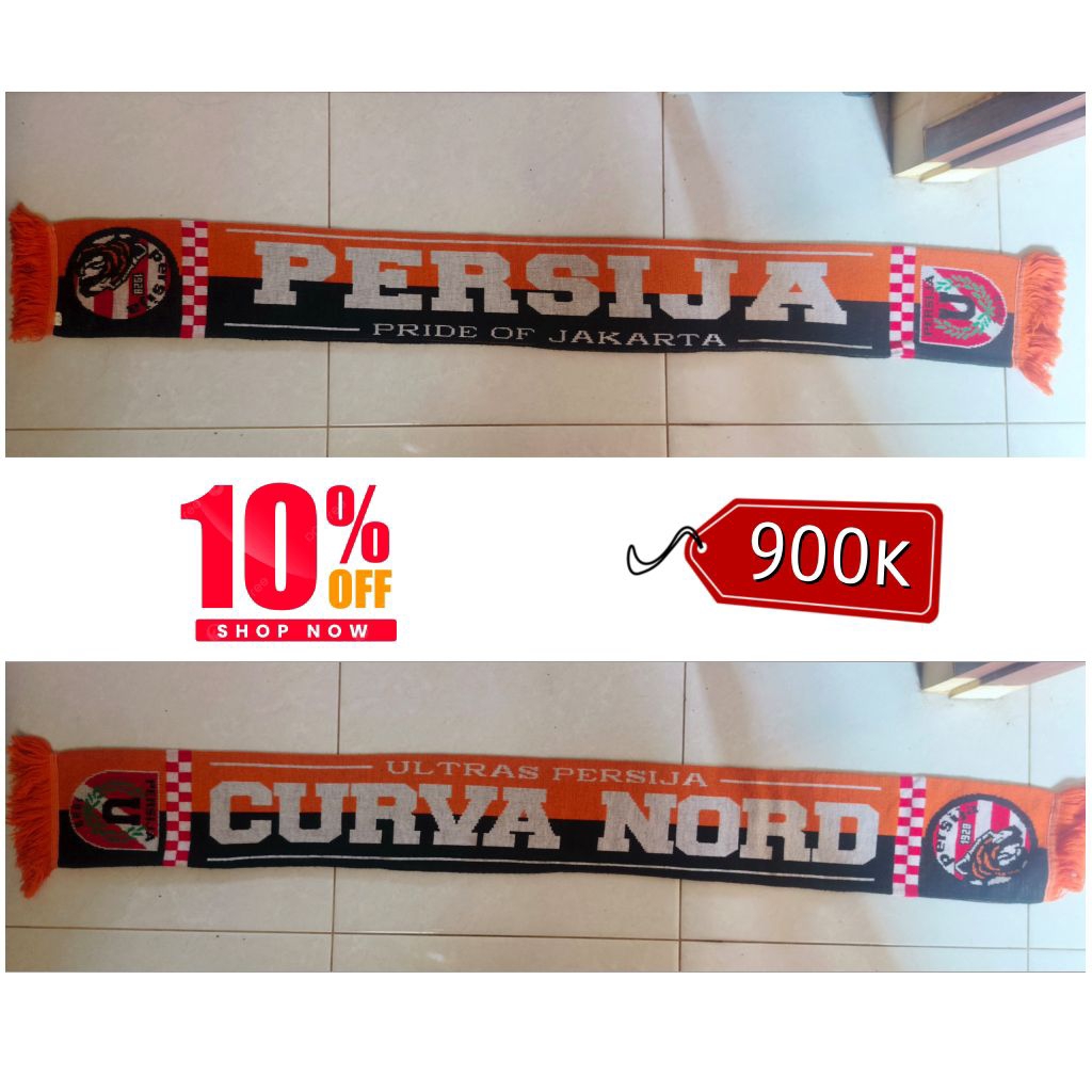 Syal Scarf Curva Nord Persija edisi 1