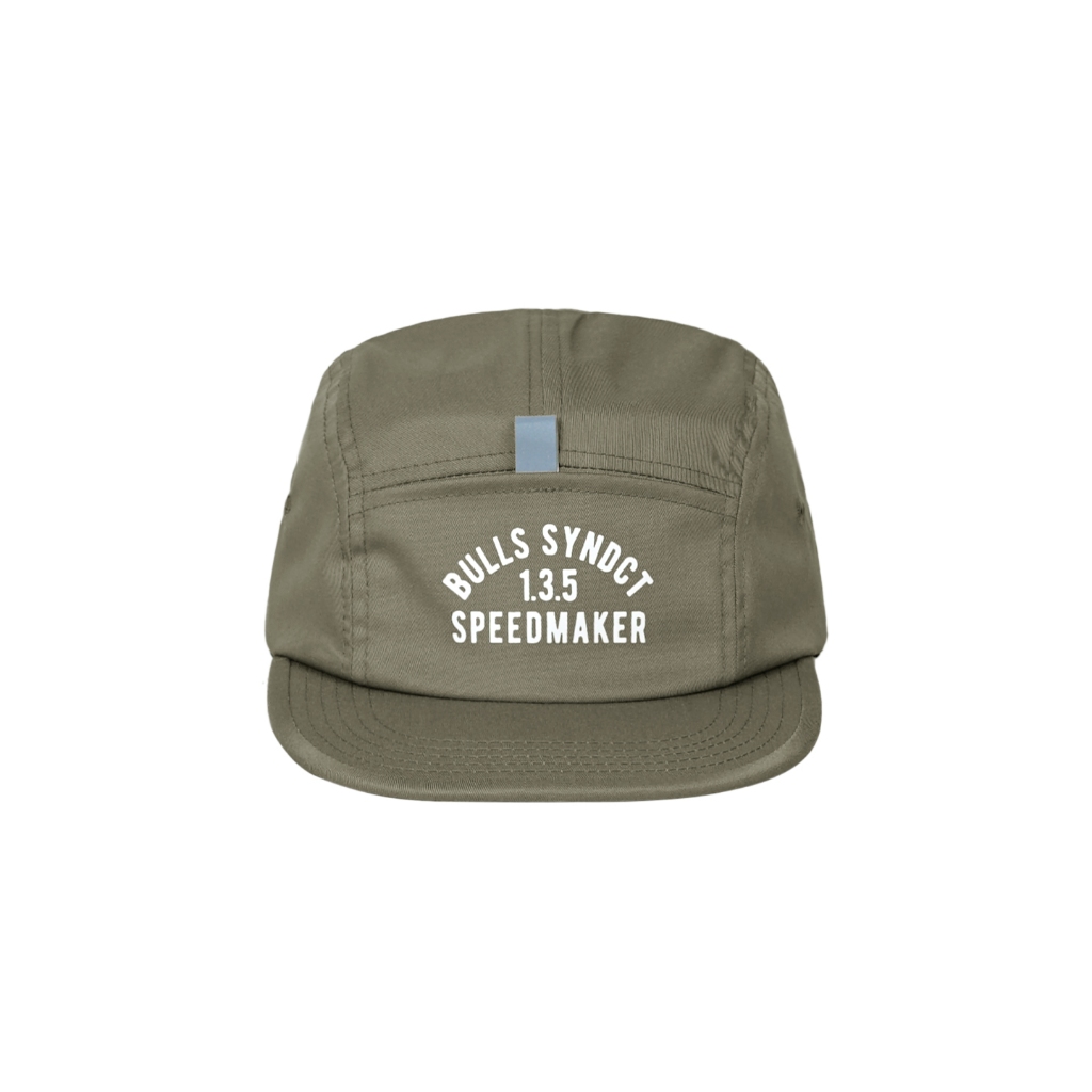 BULLS SYNDICATE Hat | Five Panel Cap Hertaos Olive