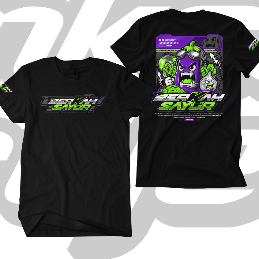KAOS BERKAH SAYUR | KAOS SAYUR | KAOS DISTRO | KAOS KATUN