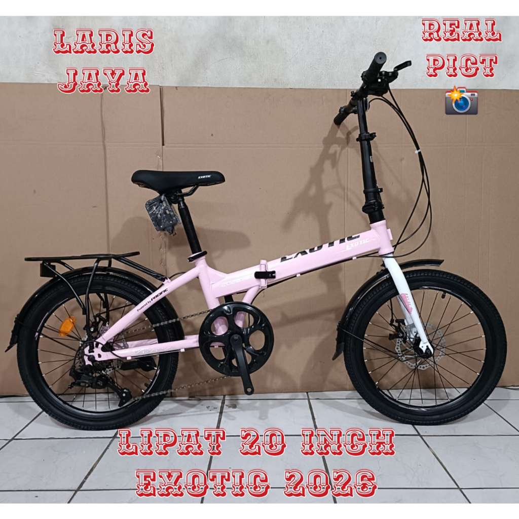 Sepeda lipat 20 inch exotic 2026 Ak folding bike Terbaru