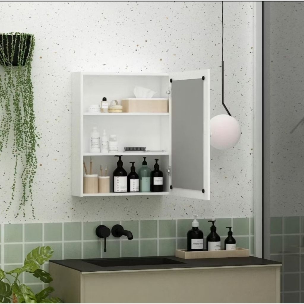 Rak Cermin Wastafel /  Rak Toilet Pira Evier BTC48
