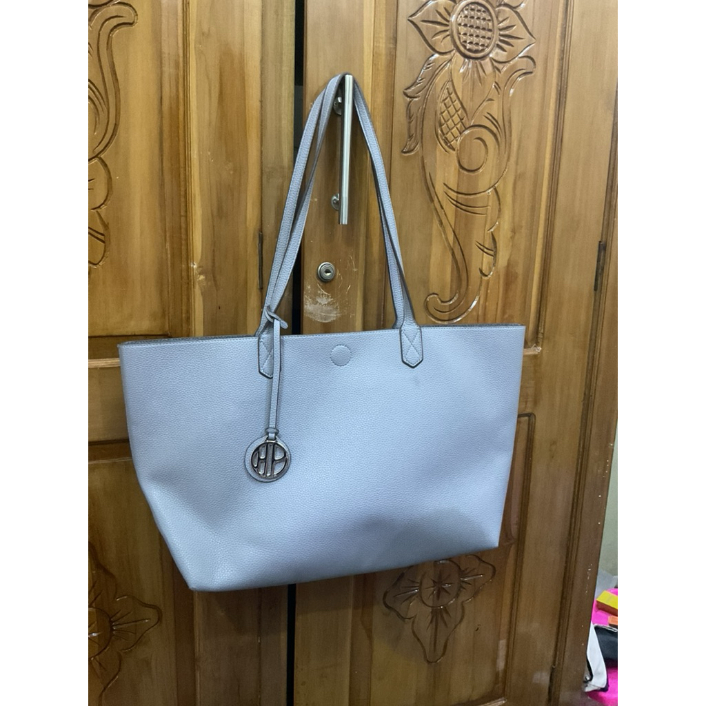 Hush Puppies tote bag warna lilac ORI (preloved)