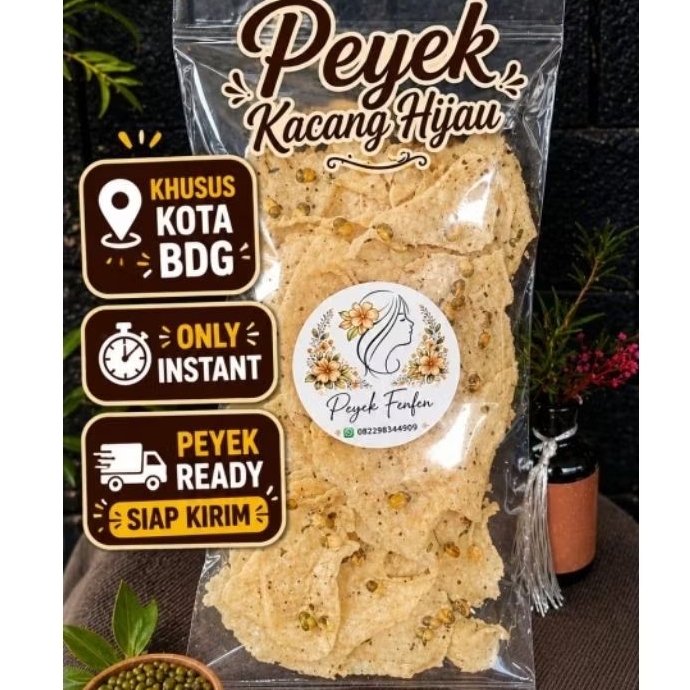 Peyek Kacang Hijau/ Rempeyek Kacang Hijau/ Snack/ Cemilan/ Makanan Ringan