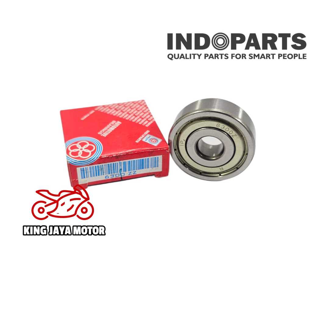 laher laker bearing indopart original 6300 zz harga per 1pcs