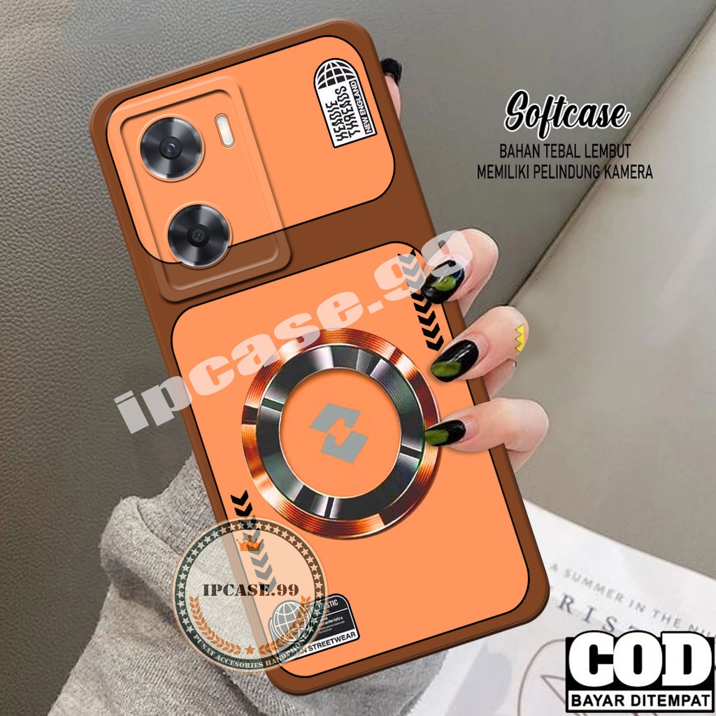 Case OPPO A77S OPPO A57 2022 Terbaru  Softcase Silikon Procamera Case Fashion Casing TPU Case Kekini