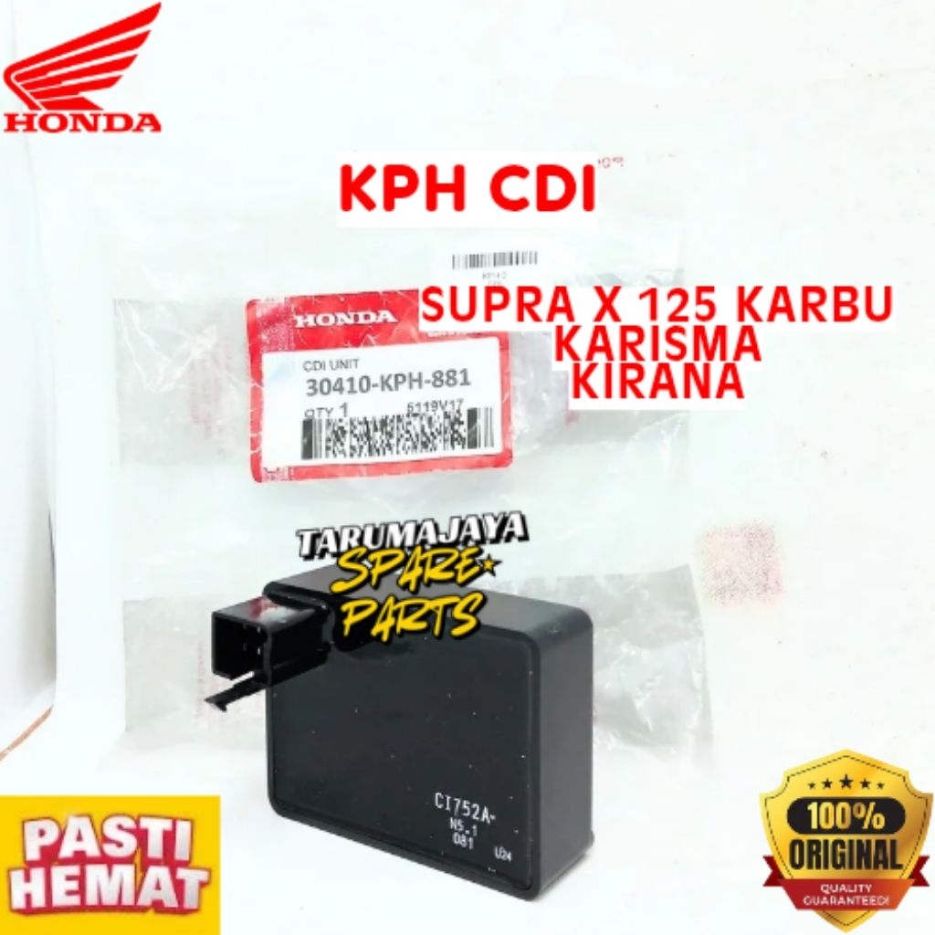 CDI ORIGINAL HONDA KODE KPH CDI SUPRA X 125, CDI KARISMA, CDI KIRANA

