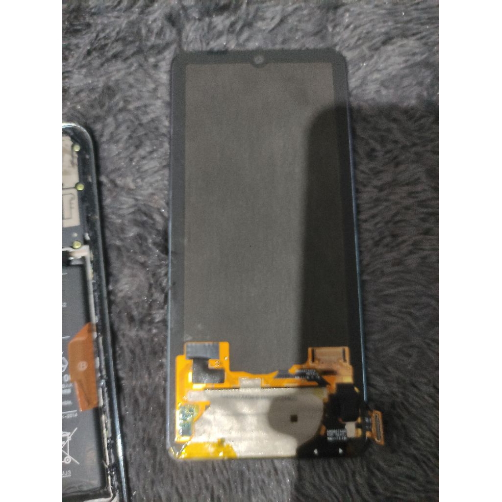 layar / lcd poco F3 ori copotan minus saber