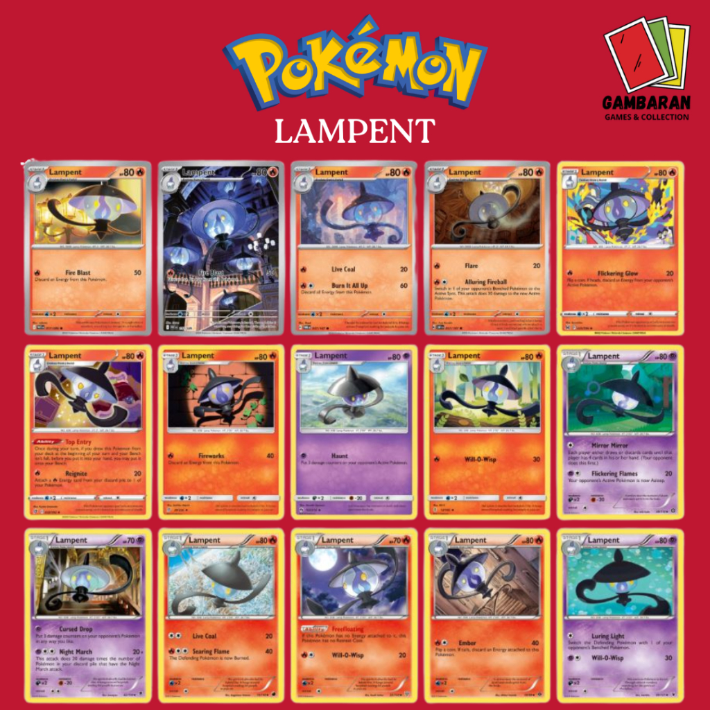 Lampent SV11s S9a WHT MA5 M5 PBL Kartu Pokemon Indonesia English TCG