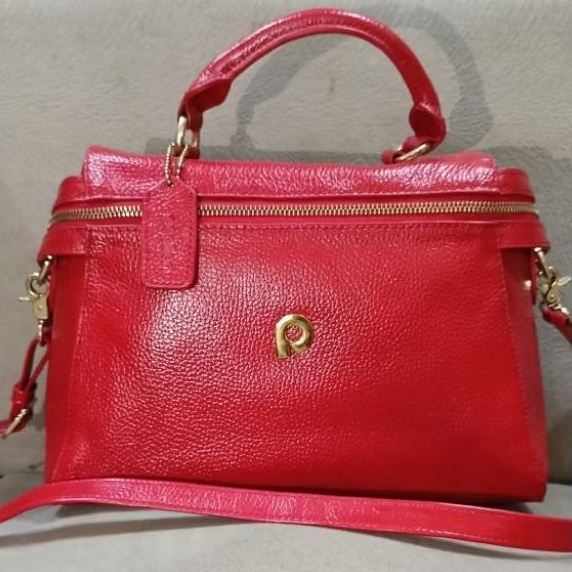 TAS SELEMPANG PAPILLON SEKEN WARNA MERAH MULUS BANGET