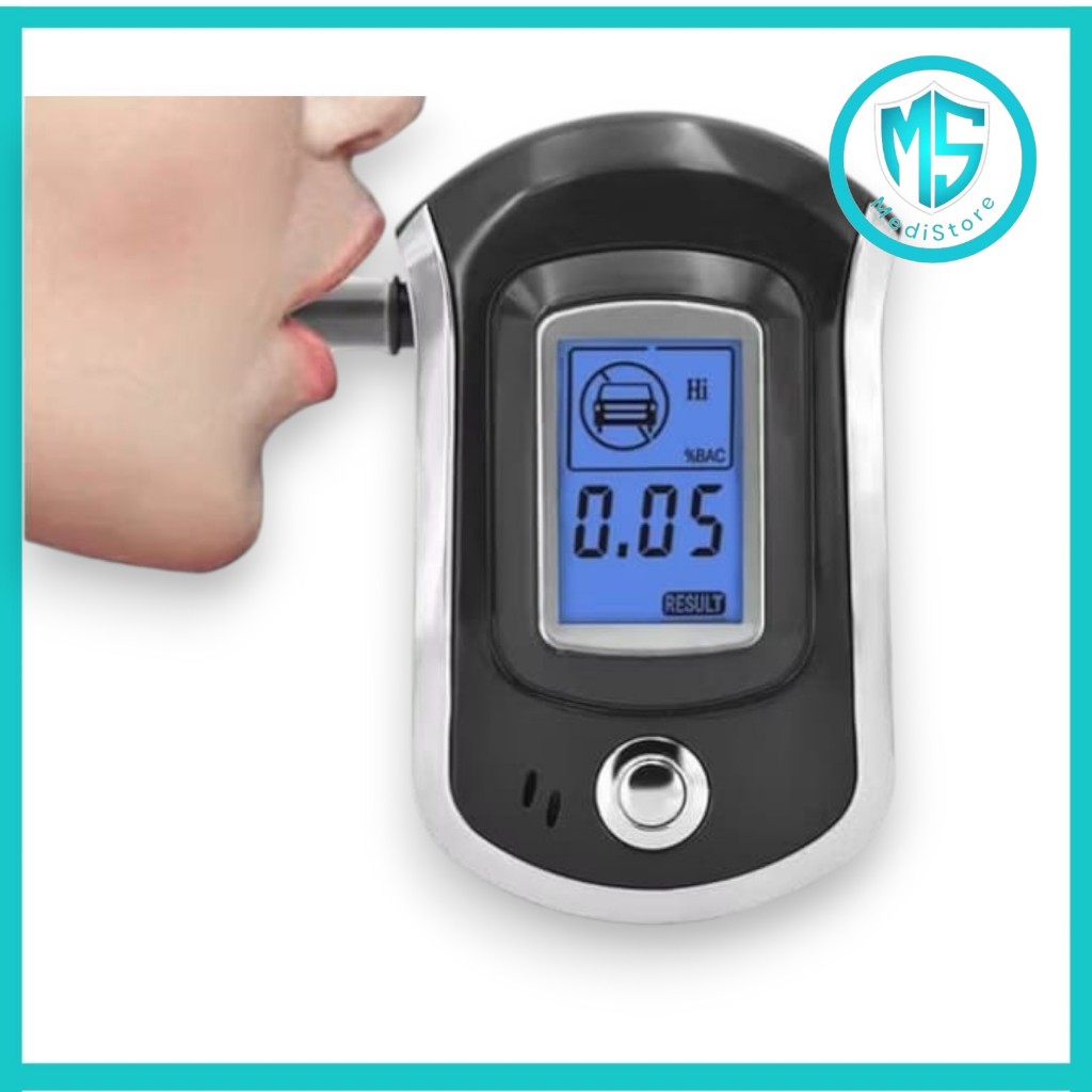 Alkohol Tester Digital Analyzer  Alat Ukur Kadar Alkohol Dalam Tubuh