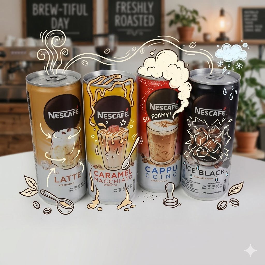 NESCAFE MINUMAN KOPI KALENG