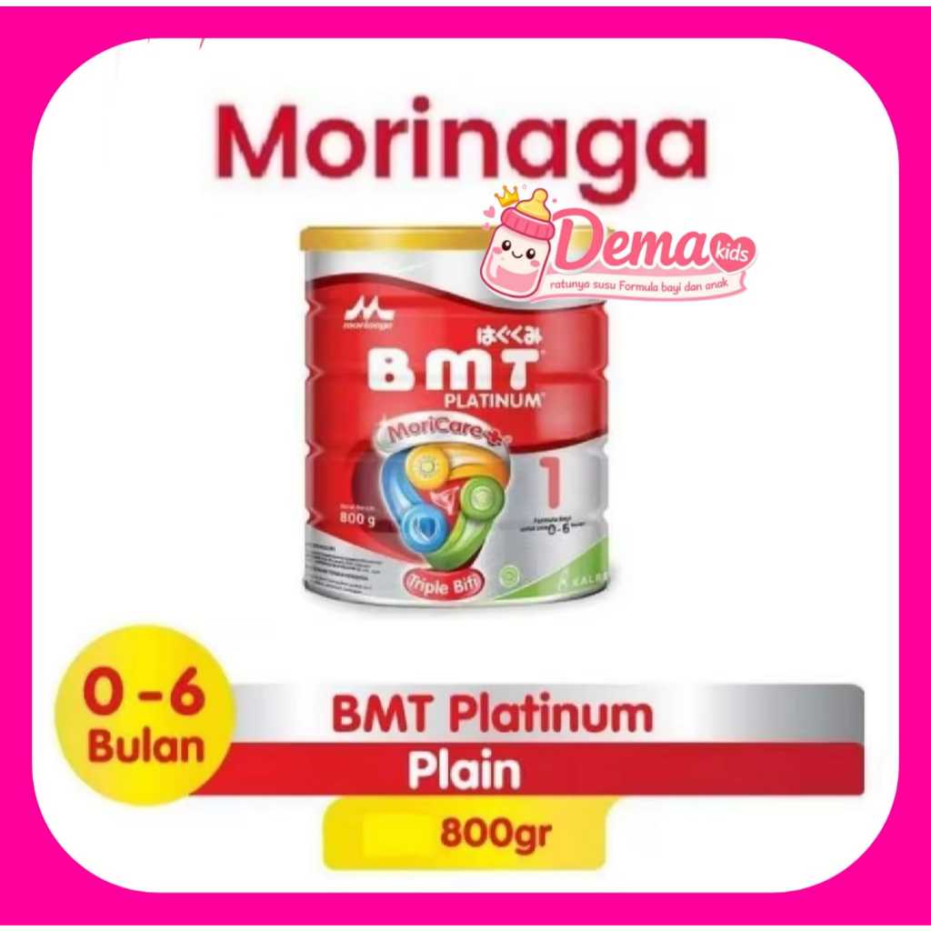 Morinaga BMT Platinum 800gr | Susu Formula 0-6 Bulan