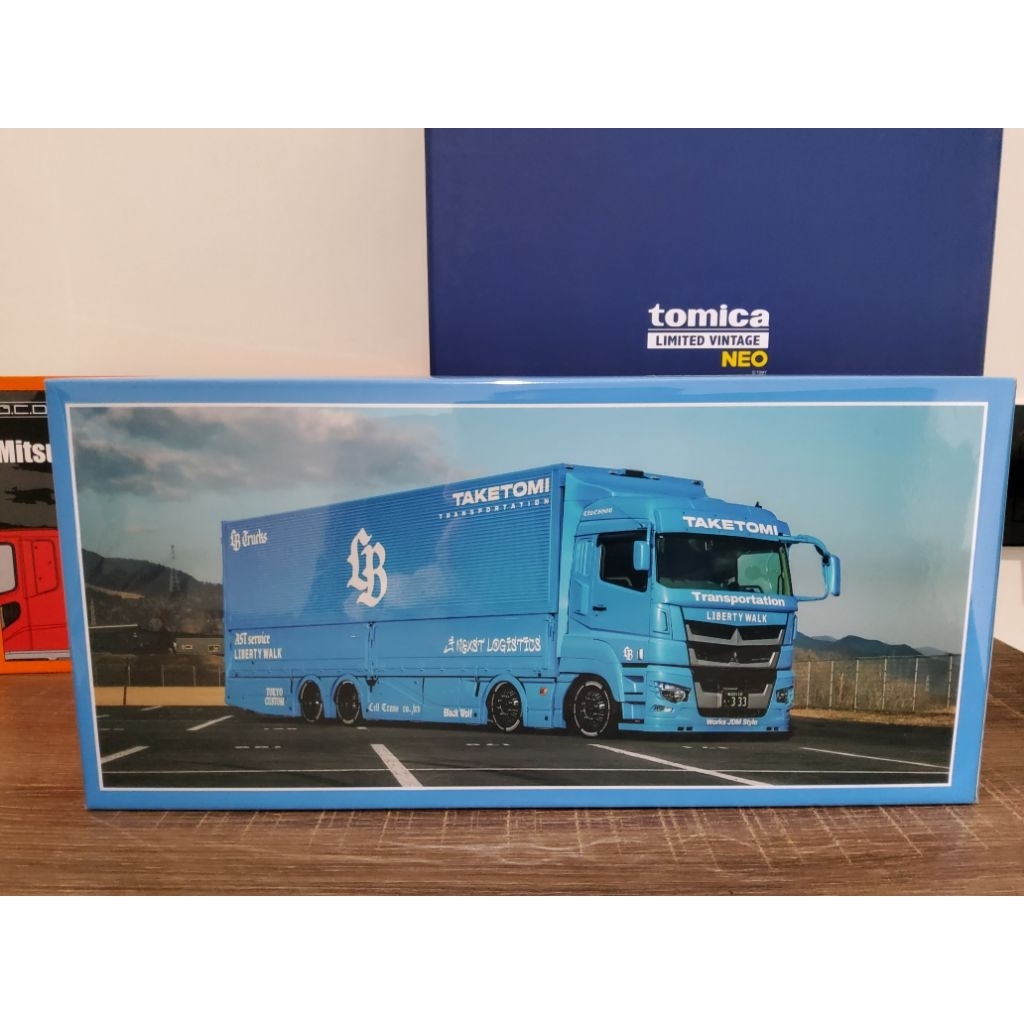 GCD Truck Fuso LBWK / Liberty Walk Transport Blue