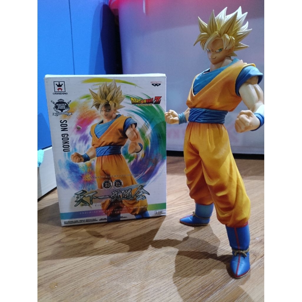 Msp Son Goku Super Saiyan colour version