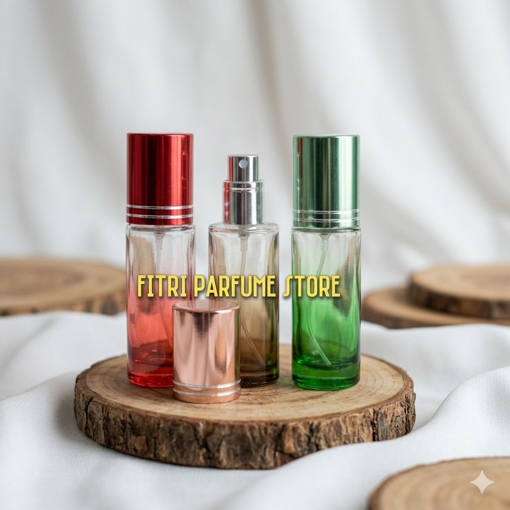 Botol parfum semprot spray kaca 20ml (CASAWARNA20)