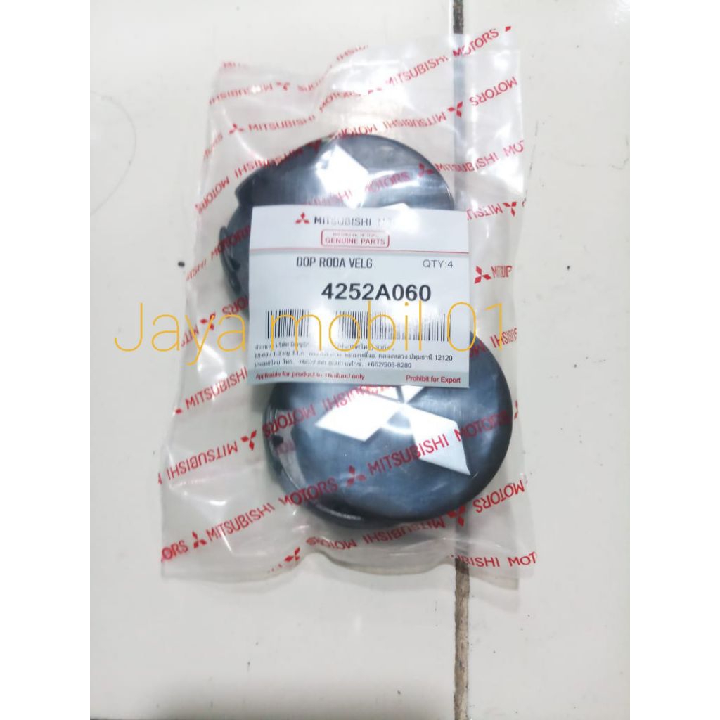 tutup dop velg roda 4 PC Mitsubishi T120 ss ori