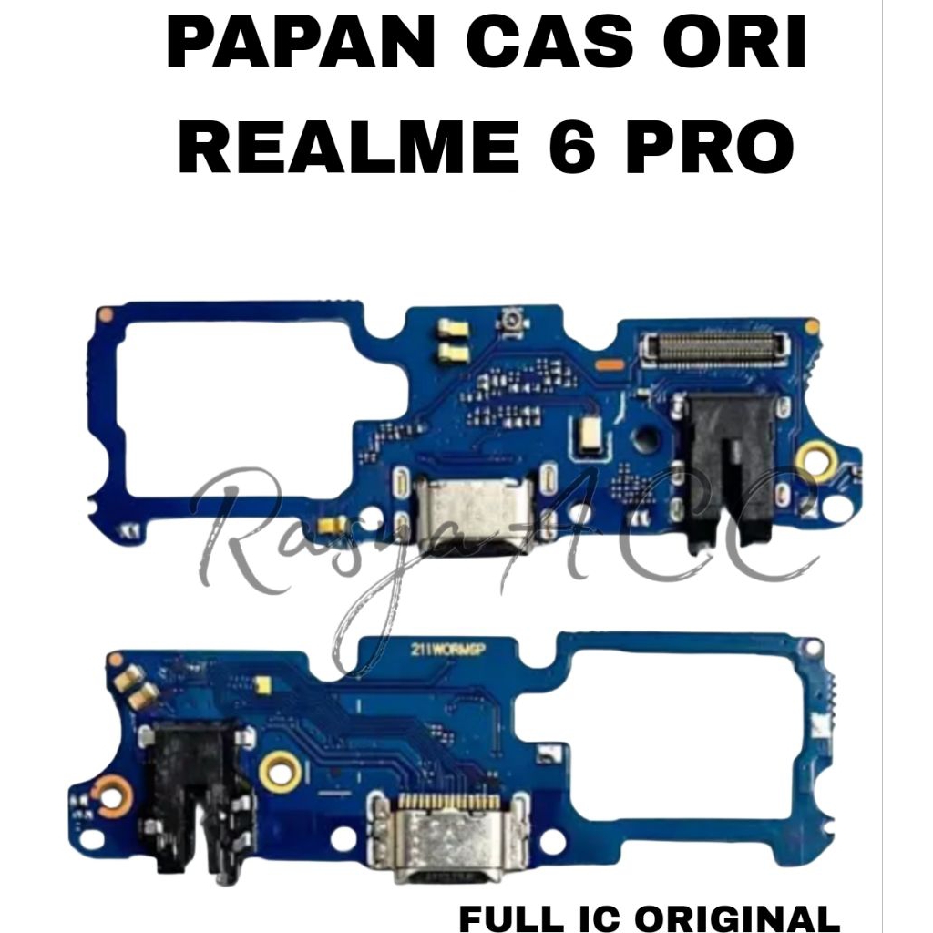 CONECTOR CAS ORI PAPAN CAS PCB CAS REALME 6 PRO