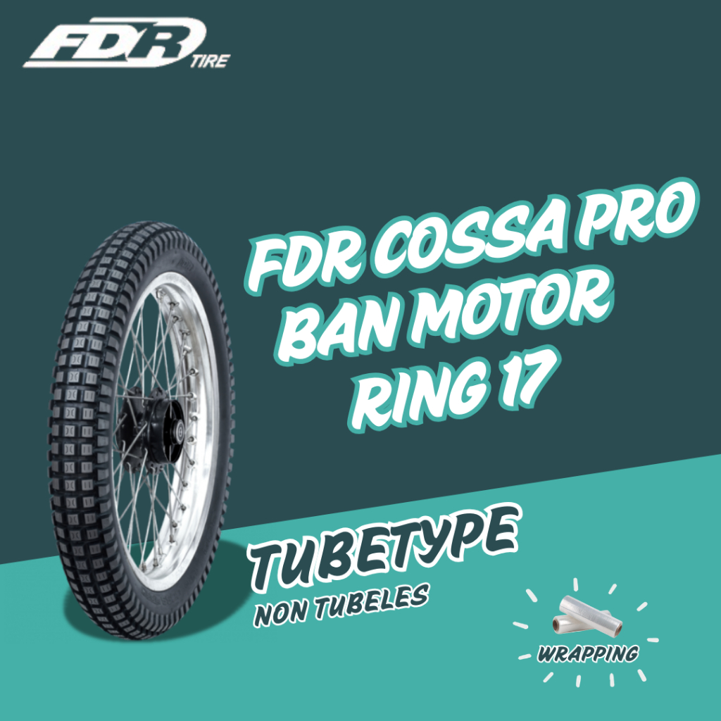 BAN FDR TUBETYPE NON TUBELESS COSSA PRO RING 17 BAN TRAIL OFF ROAD