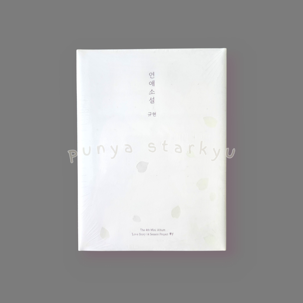 [+Rolled Poster] KYUHYUN Album - Love Story (4 Season Project) (Letter Ver.)