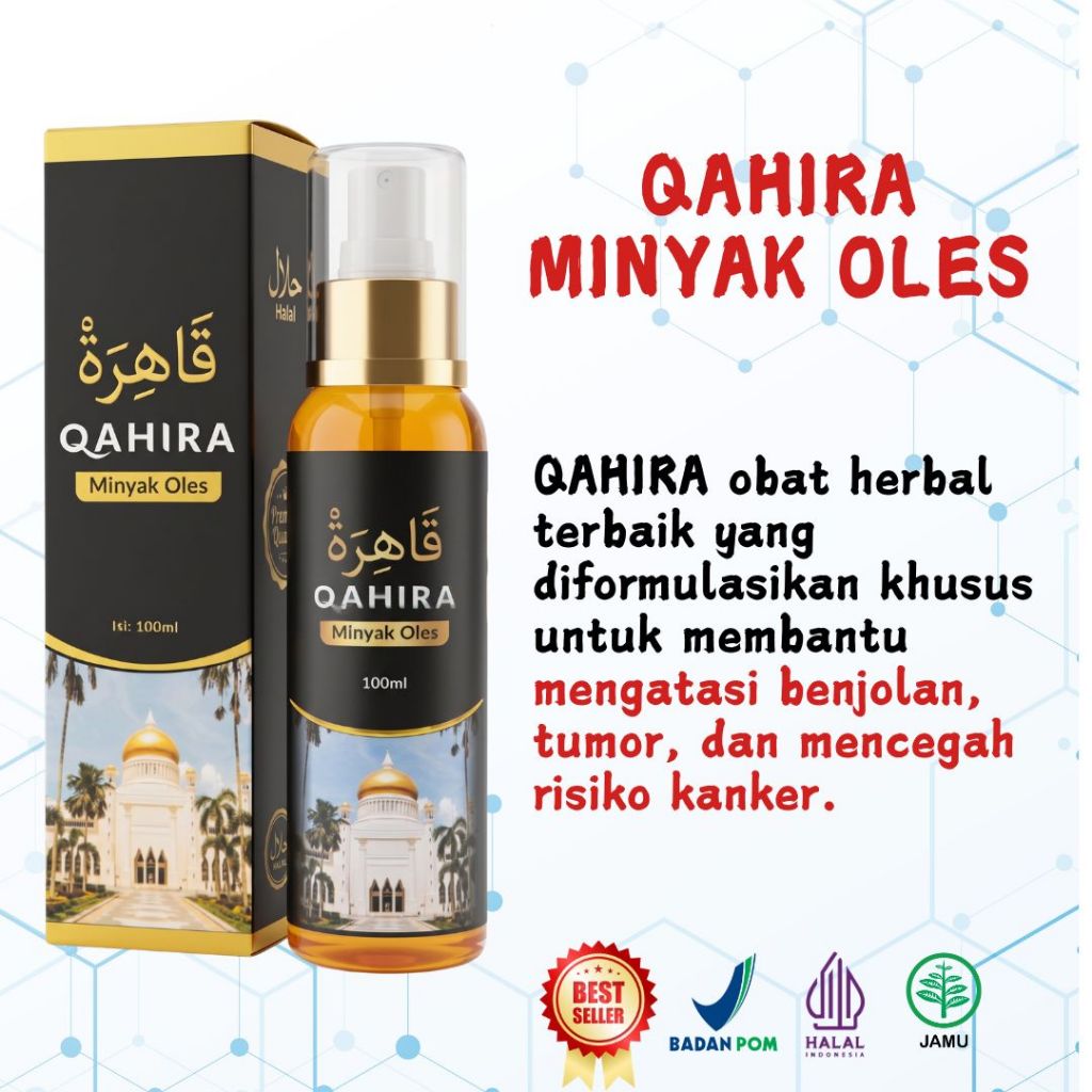 Qahira Benjolan Minyak Oles Asli Original 100% Obat Benjolan Terbukti Paling Ampuh TERLARIS