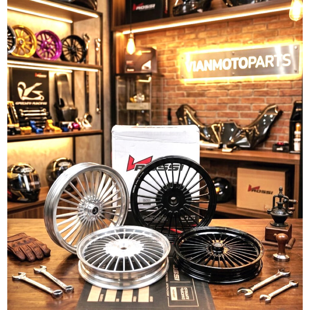 VELG/PELAK RACING V ROSSI TERBARU VENOM HALIMUN PALANG 28 VARIO 125KZR VARIO 125/150 LED OLD VARIO 1