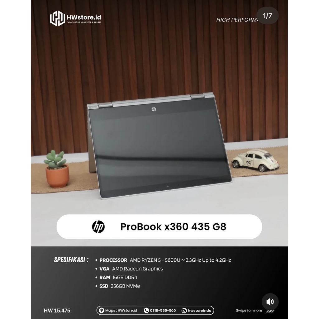 HP ProBook X360 435 G8