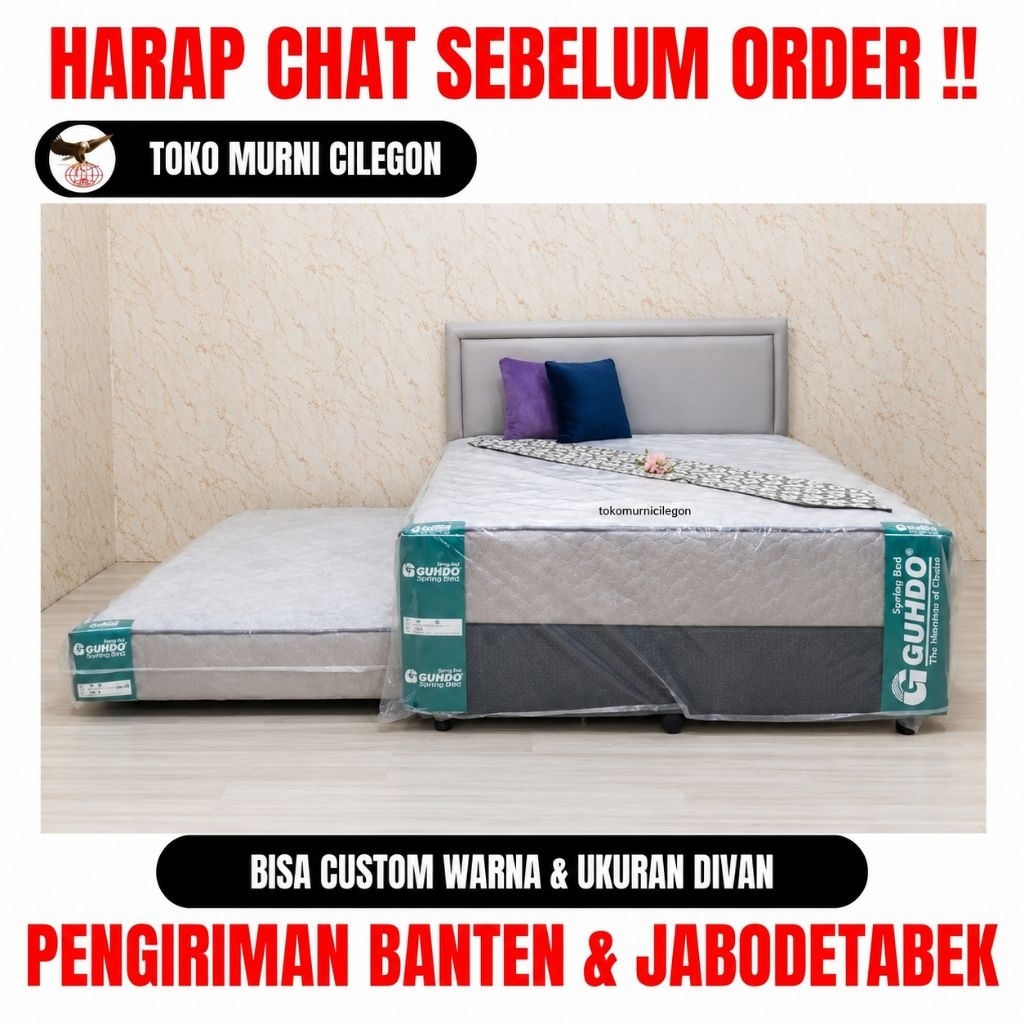 Springbed Sorong Guhdo Uk.140 (free ongkir cilegon serang kota)