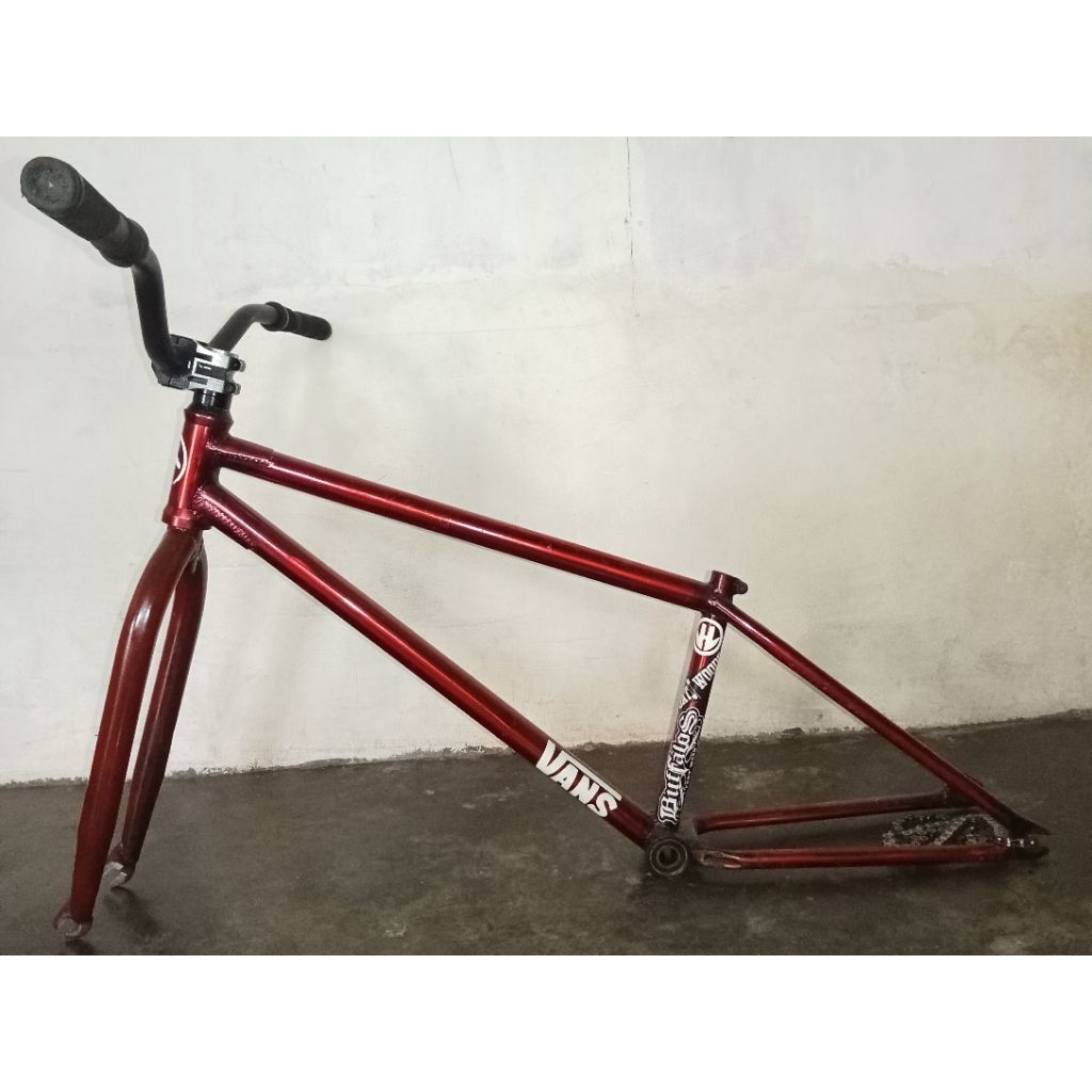 frame set MTB DJ plus wheelset tanpa hub