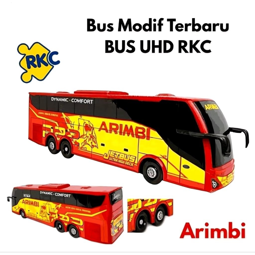 RKC Miniatur Bus Modifikasi UHD Tronton RKC Livery Arimbi Po haryanto Sinar Jaya Rosalia Indah Terba
