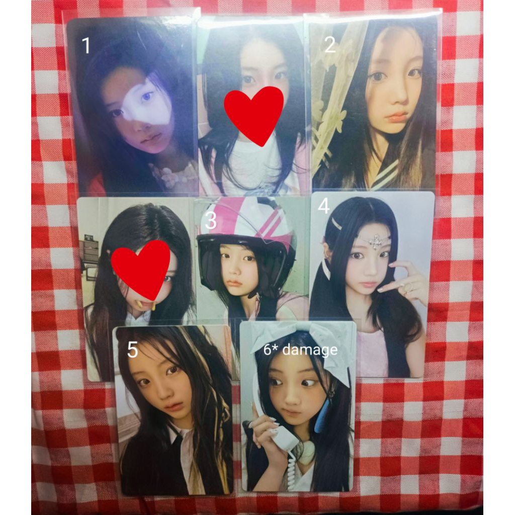 [READY] Photocard official illit wonhee minju yunah