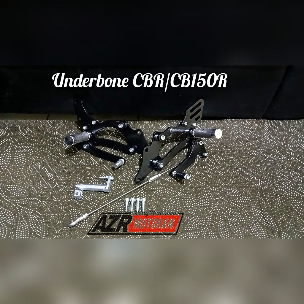 Footstep Underbone CBR 150R Facelift K45 Bukan Bpro Underboun Foot Step CB150R