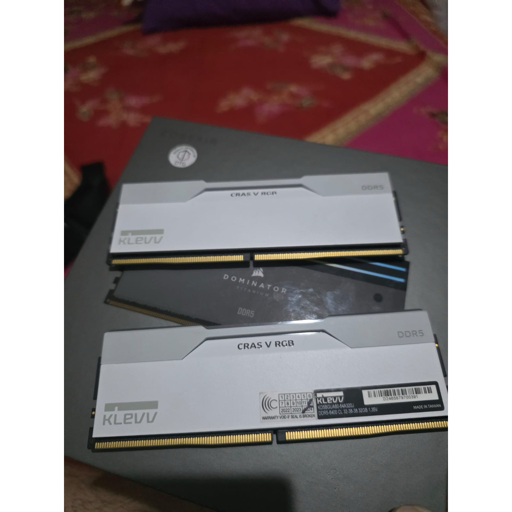 RAM DDR5 KLEVV CRAS V RGB 64GB 6400MHz CL32 AMD EXPO