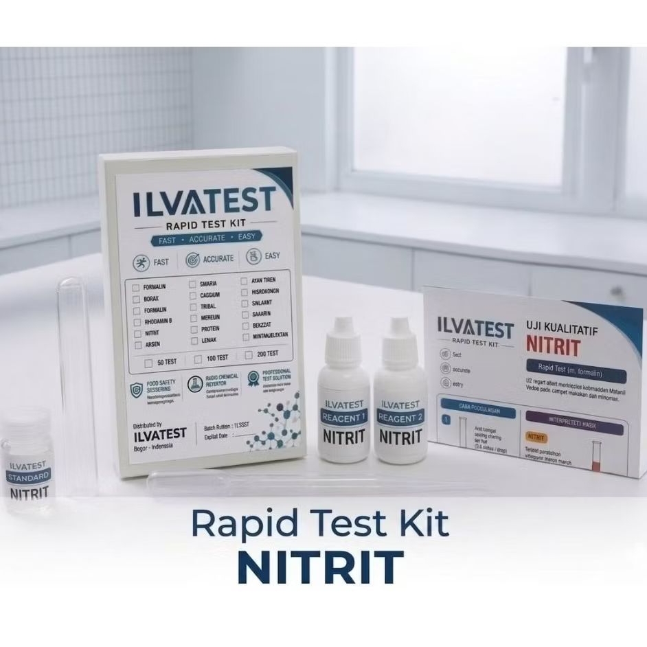 Rapid Test Kit Nitrit  / Test kit uji Nitrite