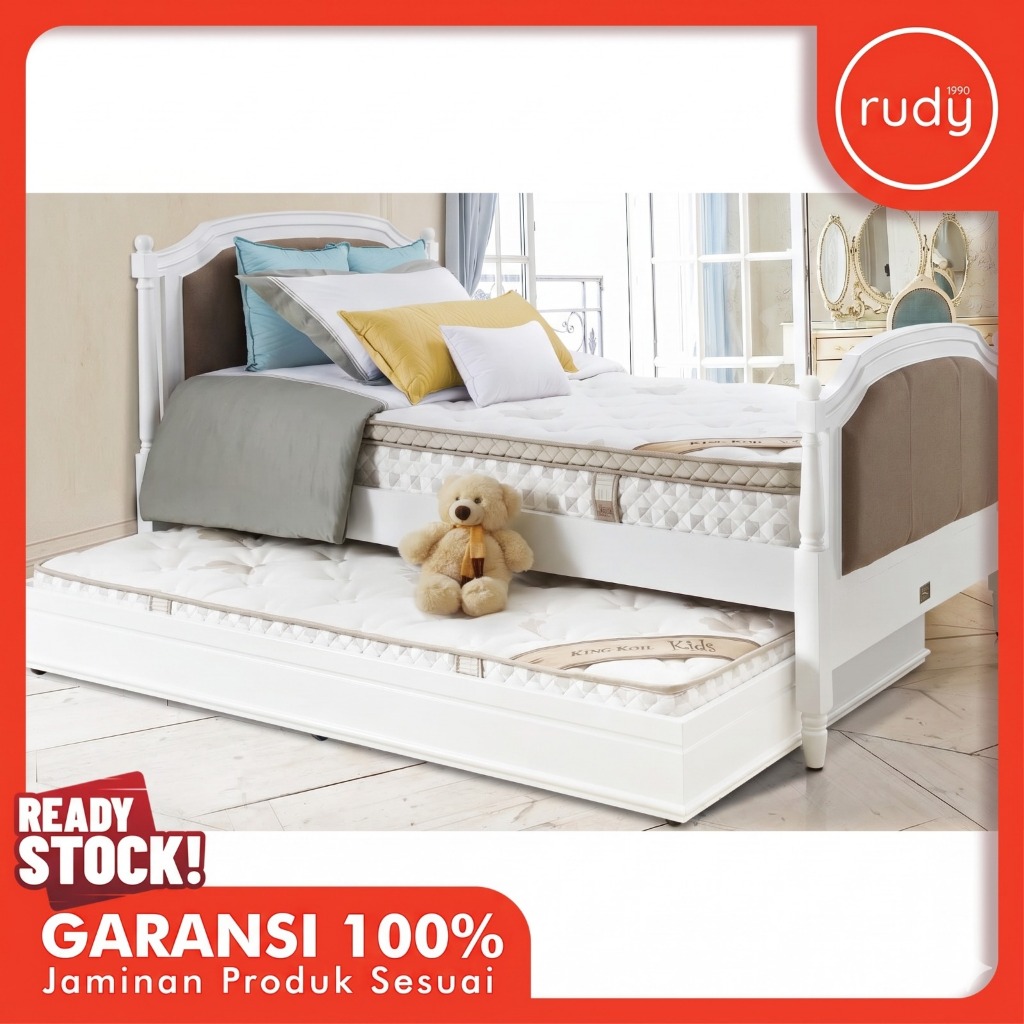 King Koil Kids Duo Springbed 2in1 [Full Set] - Kasur Sorong Anak KingKoil Original Resmi
