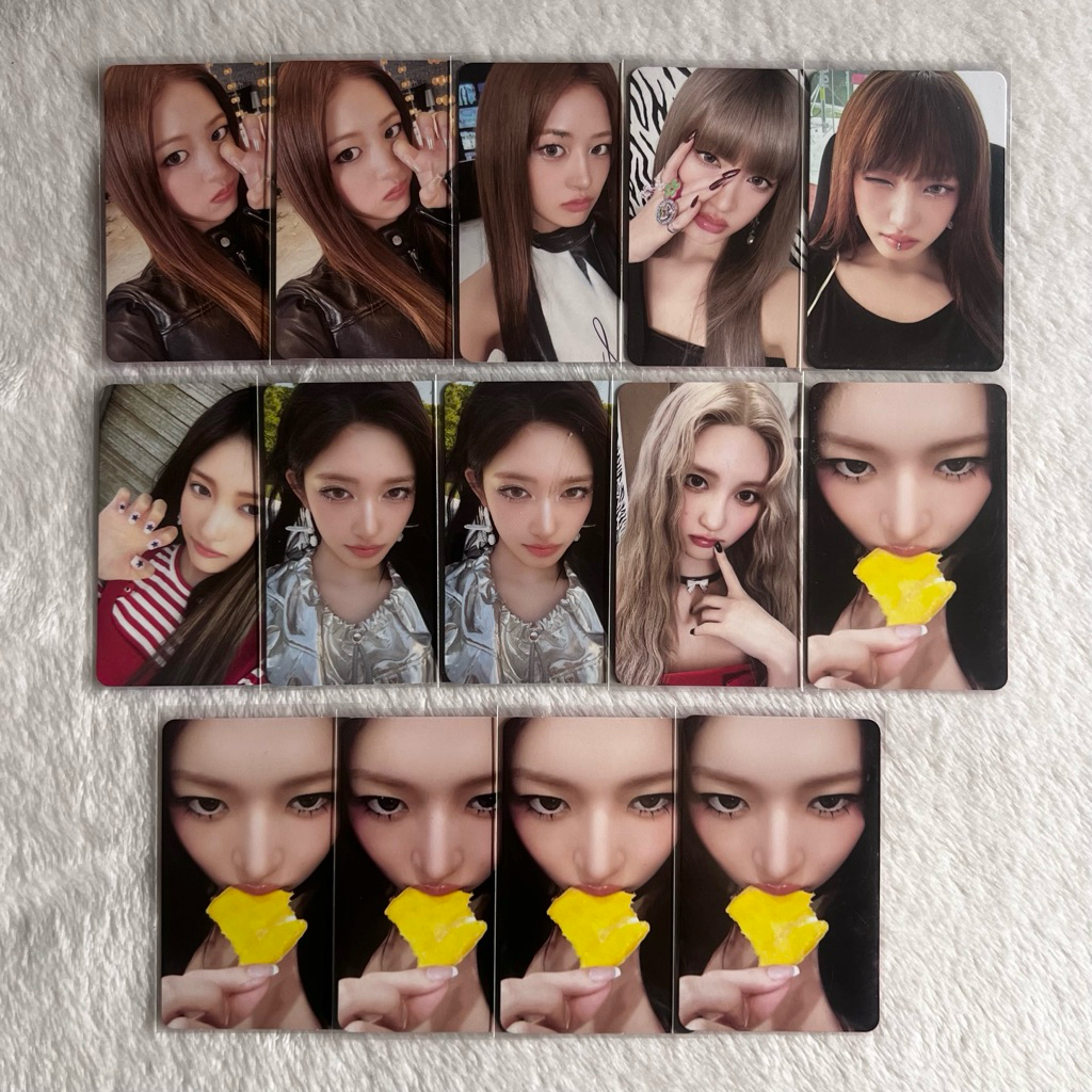 photocard rei gaeul yujin liz leeseo ive secret album gasp psst shhh ver zoom official