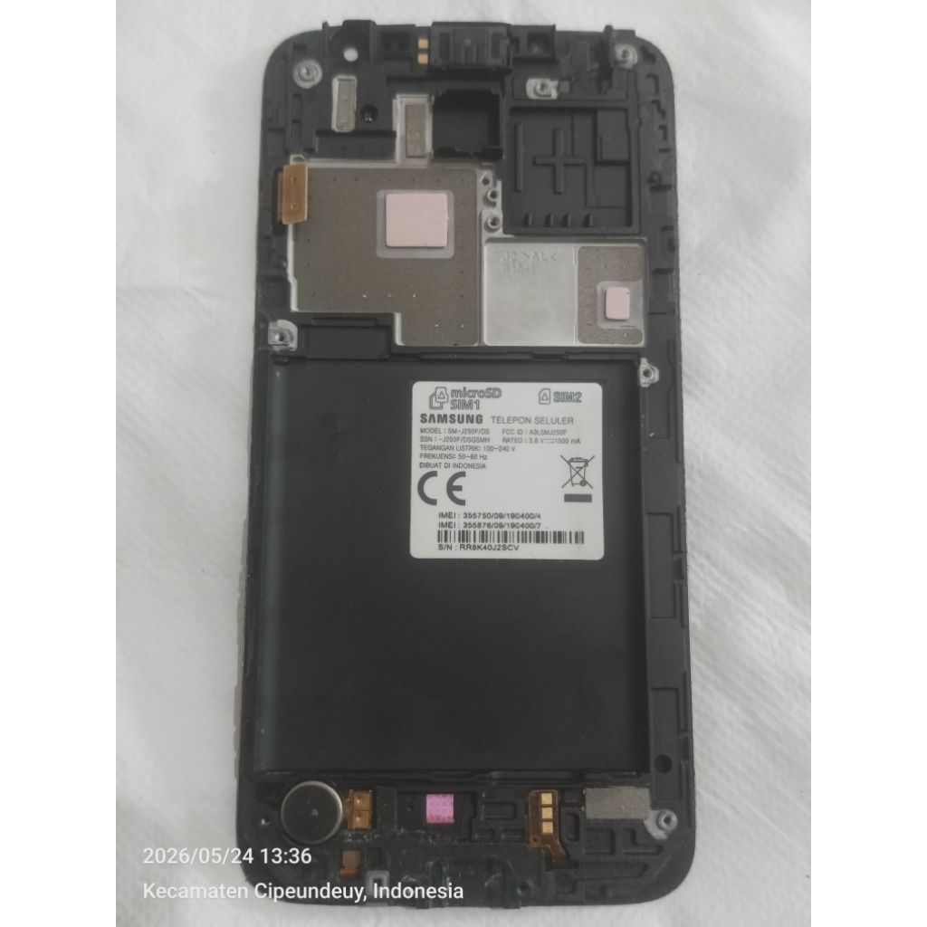 lcd samsung j2 pro ori copotan