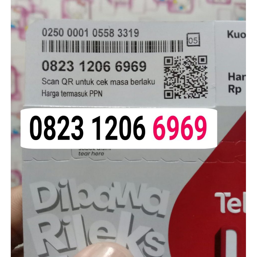 nomor cantik Telkomsel 6969