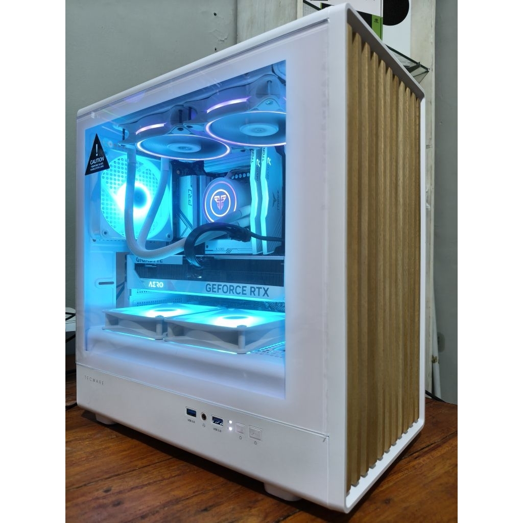 PC Gaming Aestetic minimalis ( i5 12400 + RTX 4060ti )