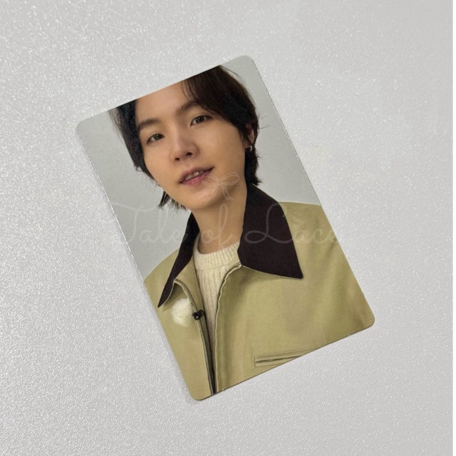 POB Photocard Suga Yoongi BTS Arirang Weverse