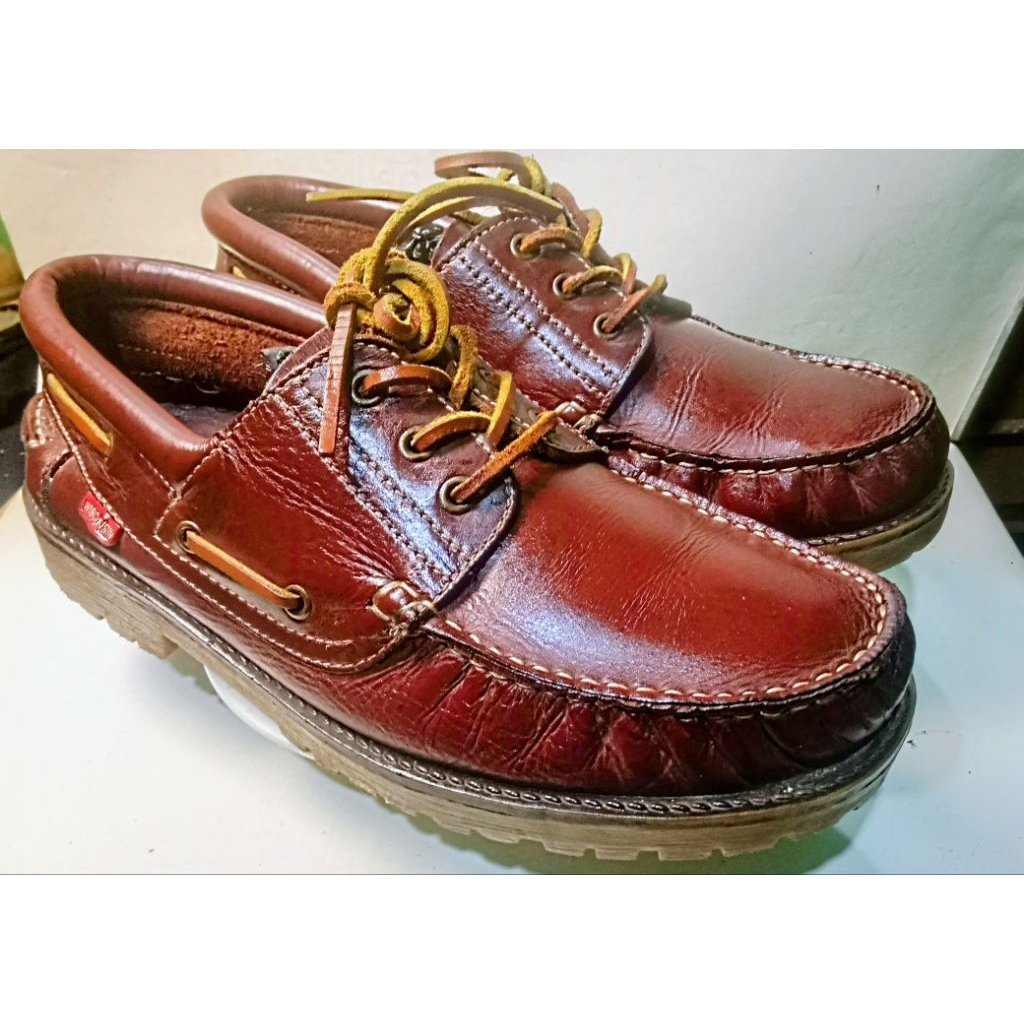 Wisconsin - Sepatu Pria Casual Kulit Import Original