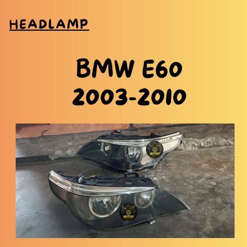 Headlamp BMW E60 2003-2010