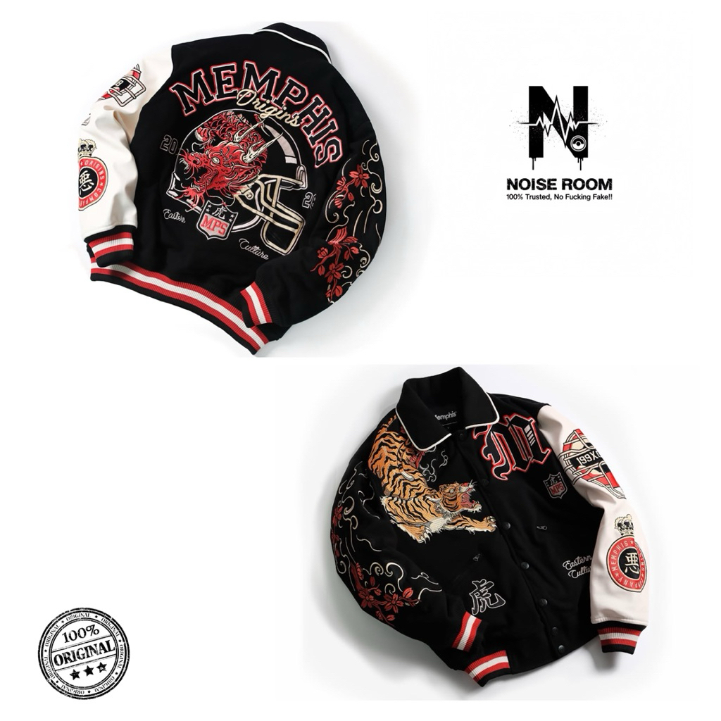 VARSITY JACKET - EASTERN [RARE EDITION] BY MEMPHIS ORIGINS