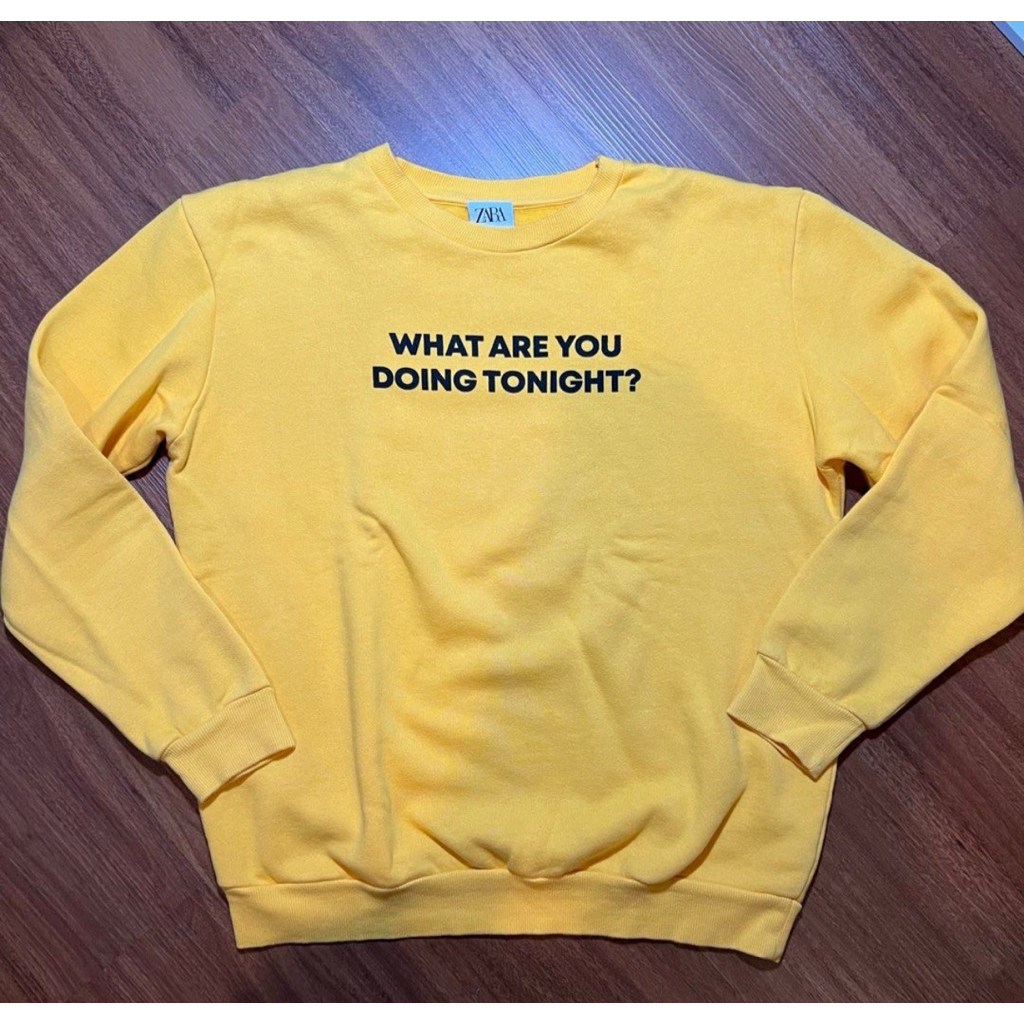 Sweater zara original kuning