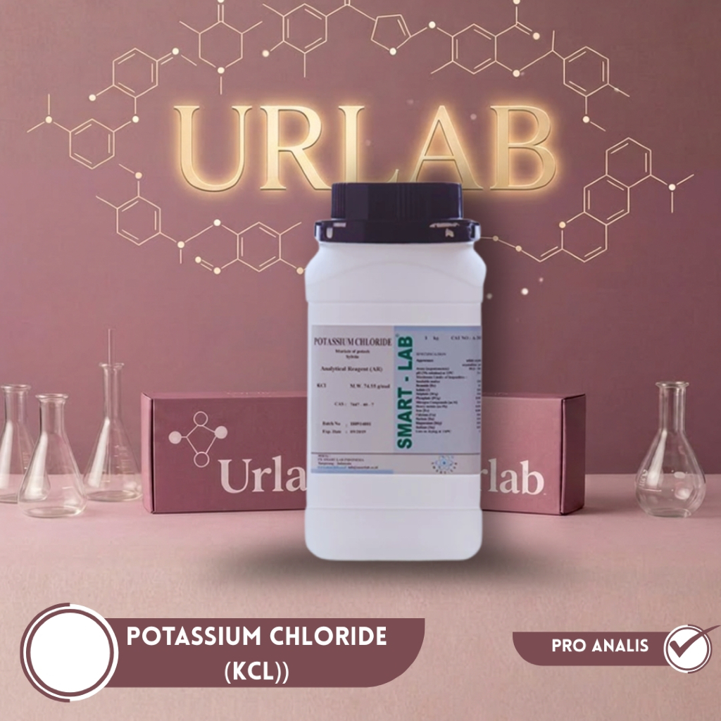 KCl /Kalium klorida pro analis smartlab per gram | potasium chloride