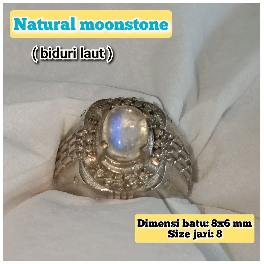 cincin batu akik batu permata cincin pria cincin elegan.45