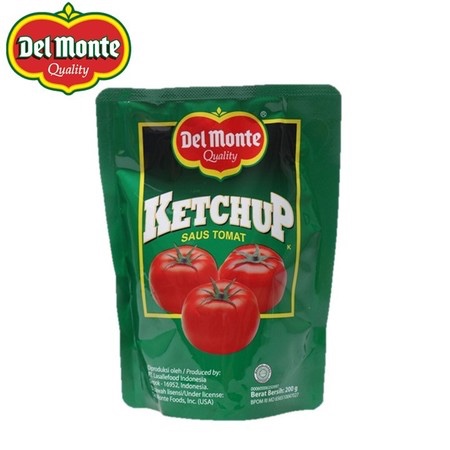 Delmonte Saus Tomat Pouch 200g
